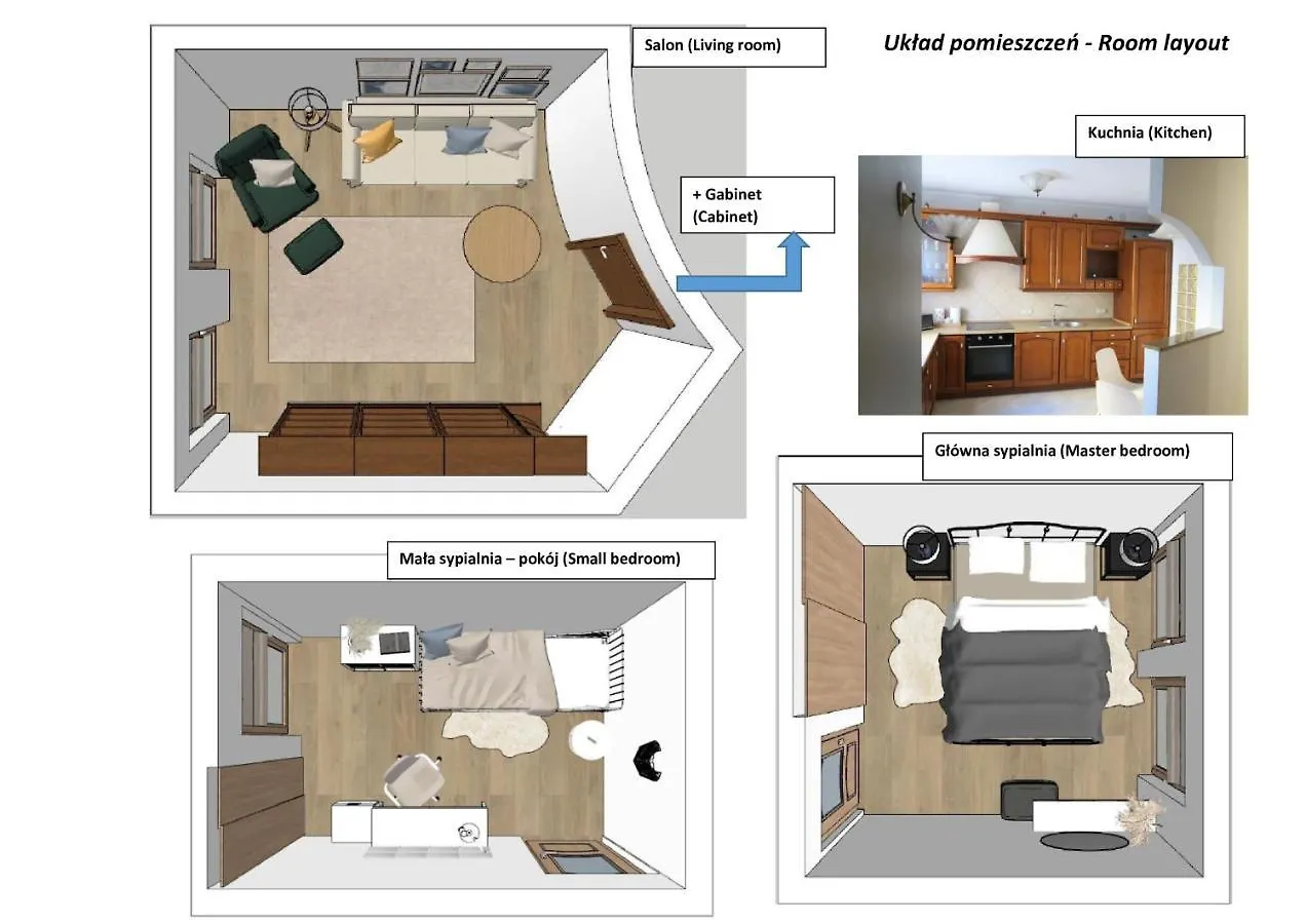 Apartament Geneva Warsaw 0*,